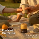 Coffee Fiber Wireless Speaker - TA-N044 - Image 3