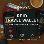 Cactus Leather RFID Travel Wallet - TA-NM-009 - Image 4