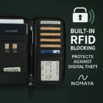 Cactus Leather RFID Travel Wallet - TA-NM-009 - Image 7