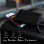 Cactus Leather RFID Travel Wallet - TA-NM-009 - Image 2