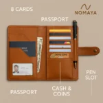 Cactus Leather Passport & Card Wallet - TA-NM-010 - Image 9