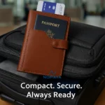 Cactus Leather Passport & Card Wallet - TA-NM-010 - Image 2