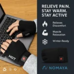 Fingerless Electric Heating Gloves - TA-NM-017 - Image 8