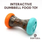 Dumbbell Rolling Food Leakage Toy - TA-PV010