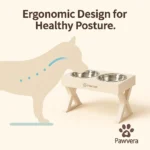 Pet Feeder Elevated Double Bowl - Stainless Steel - TA-PV017 - Image 8