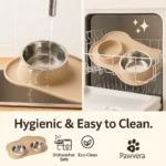 Portable Foldable Silicone Double Bowl - TA-PV019 - Image 9