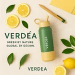 Water Bottle with Silicone Straw Lid - TA-VR-0017 - Image 10