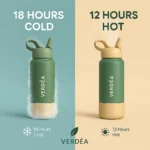 Water Bottle with Silicone Straw Lid - TA-VR-0017 - Image 7